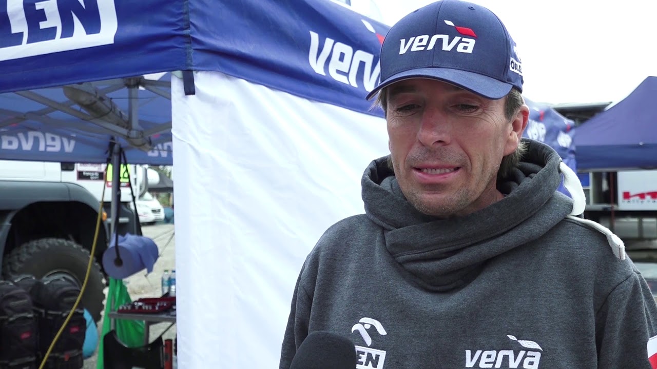 Dakar 2019 - SS5 - Marek Dąbrowski komentuje wynik na p&oacute;łmetku