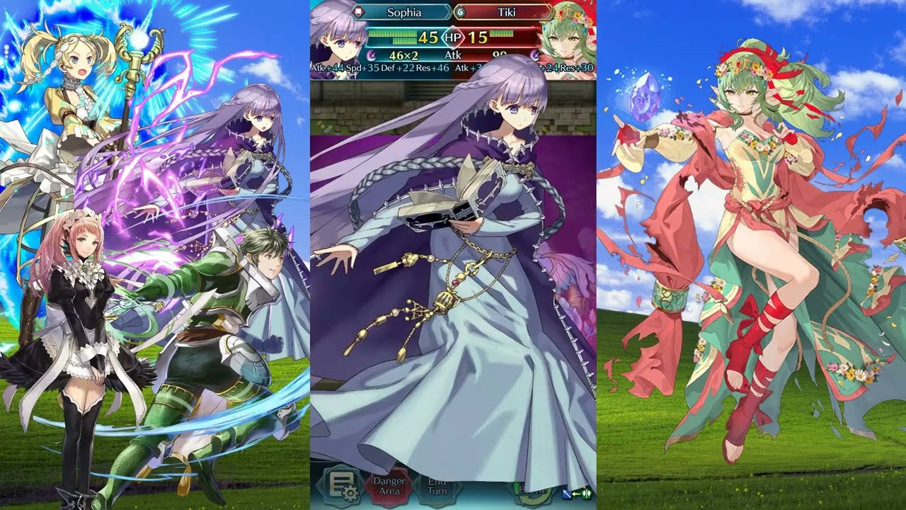 Fire Emblem Heroes: 1 Stars vs Abyssal M!Tiki