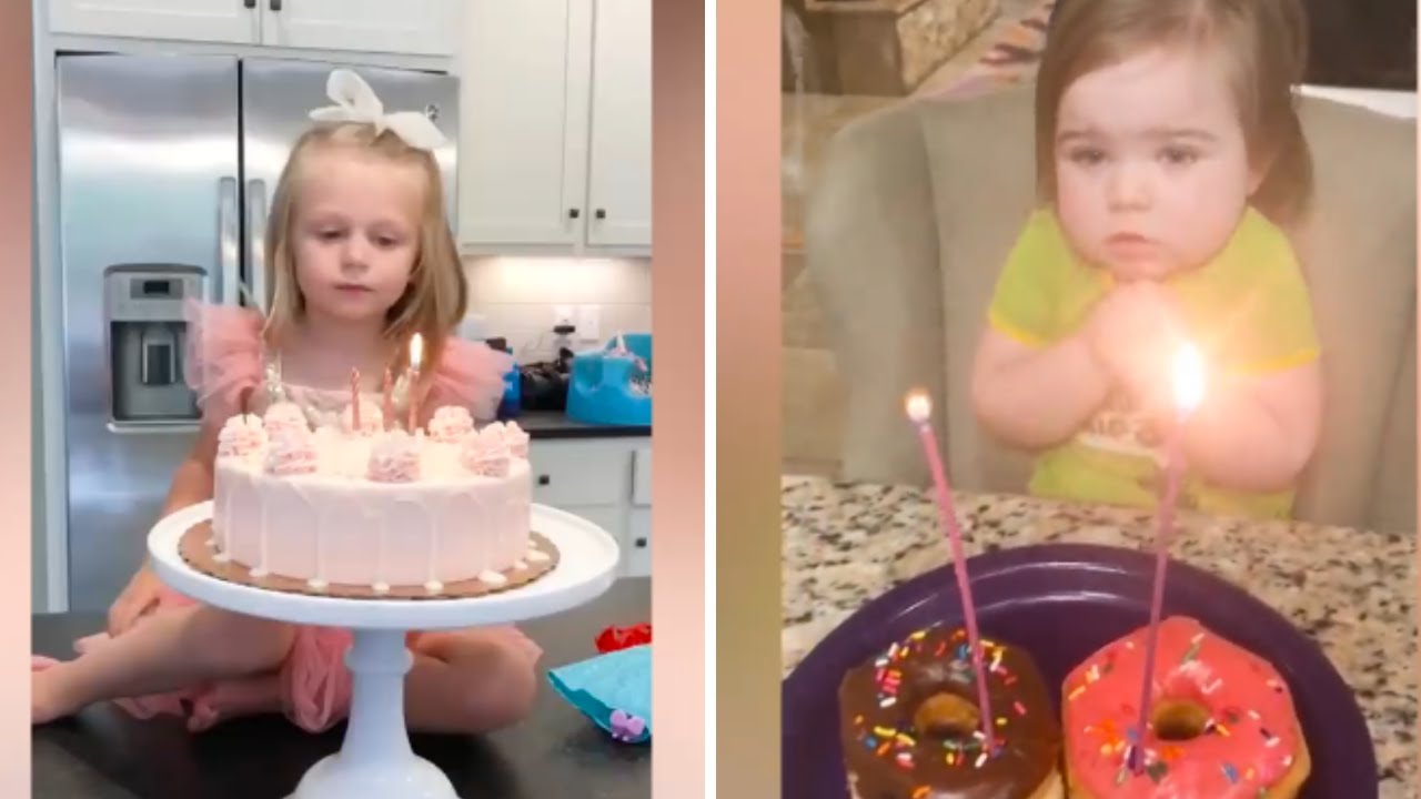 funny baby blowing candle fails - fun and fail - cute baby #21