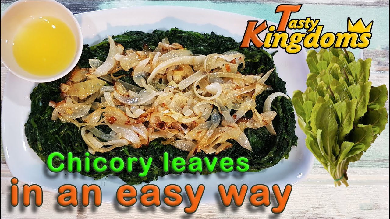 How to cook Chicory leaves with lemon juice an easy way