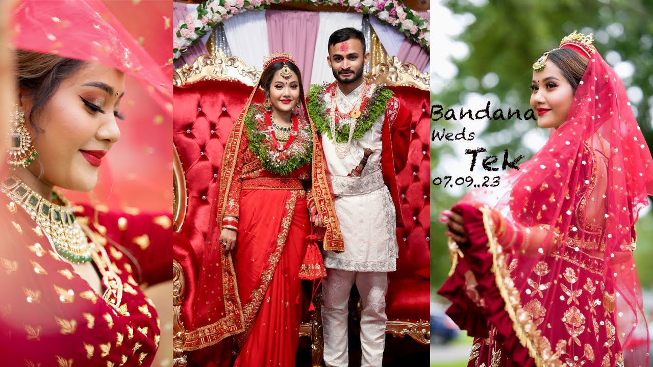 Bandana Wed Tek || Traditional Nepali Wedding Highlight || 07.09.23