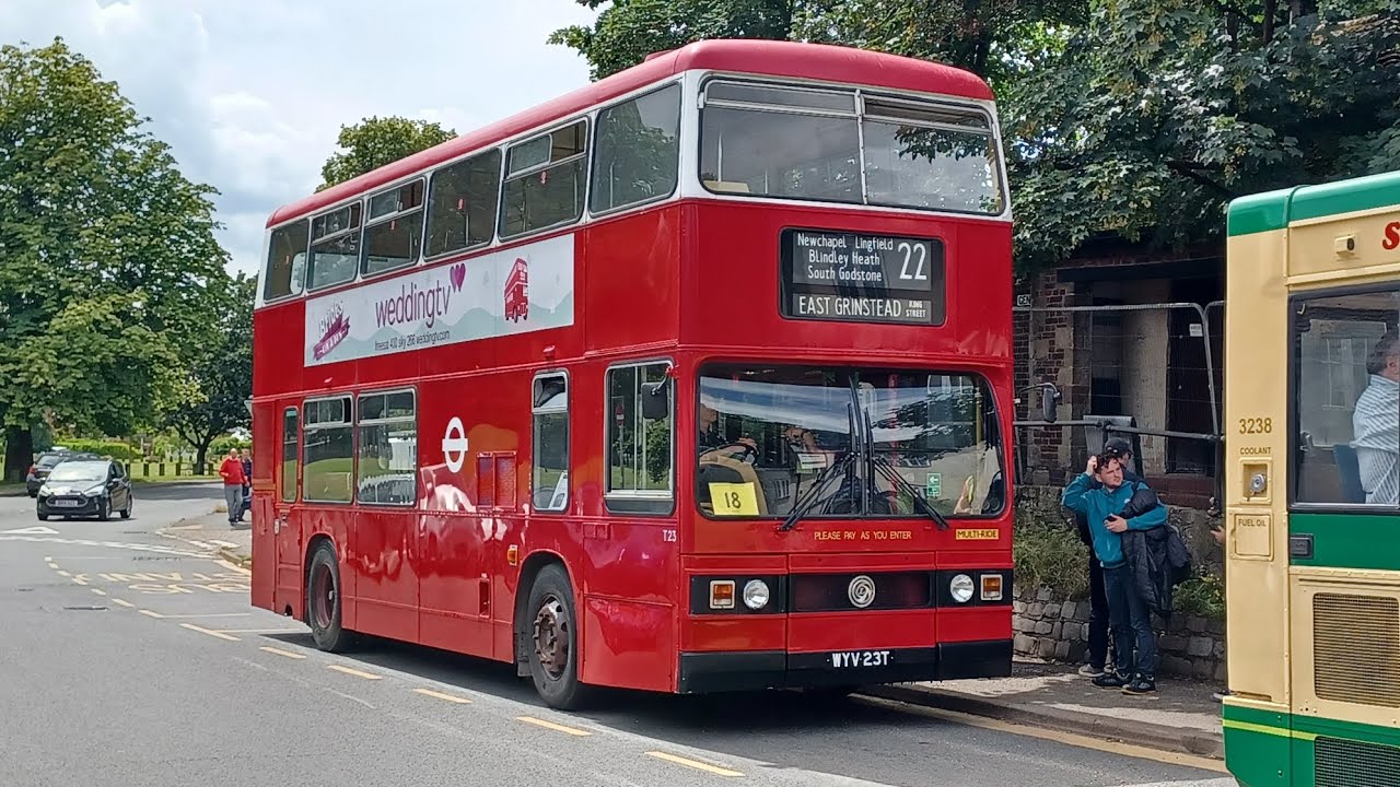 Ride on preserved London Transport Leyland Titan | T23 (WYV 23T) | Low-ish Floor Running Day 2024