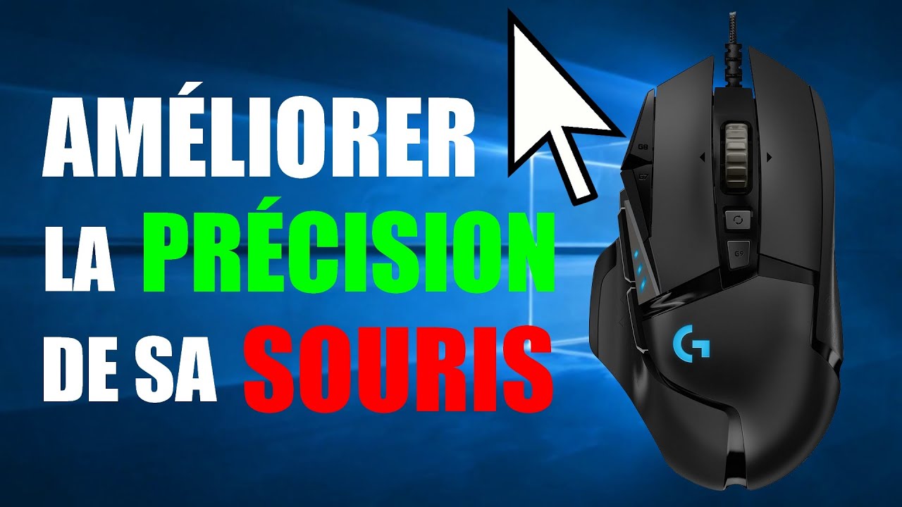 AMÉLIORER la PRÉCISION de sa SOURIS + RÉGLAGES Souris Logitech (2021)