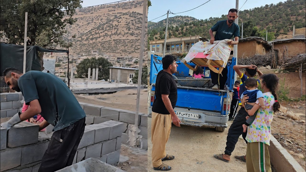 The landowner has arrived! Mustafa's fear of being evicted+building a new hut