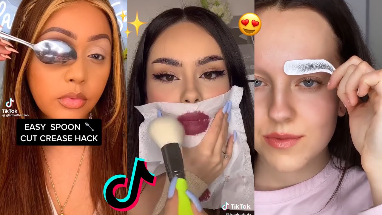Mind blowing make up hacks to try tiktok Part 2
