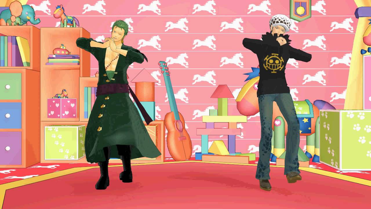 [MMD] PonPonPon (Zoro & Law)
