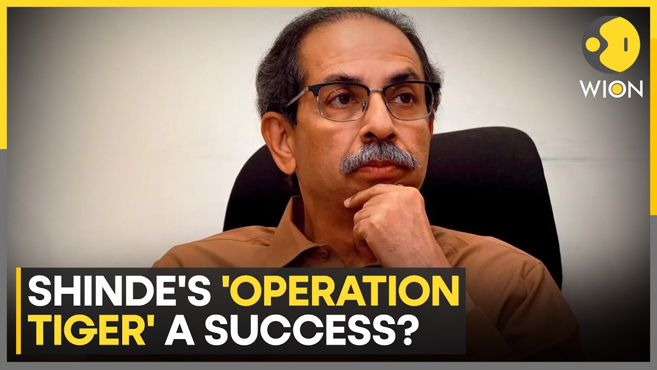 Shinde's 'Operation Tiger' Strikes Shive Sena(UBT); Uddhav Calls Emergency Meet | WION