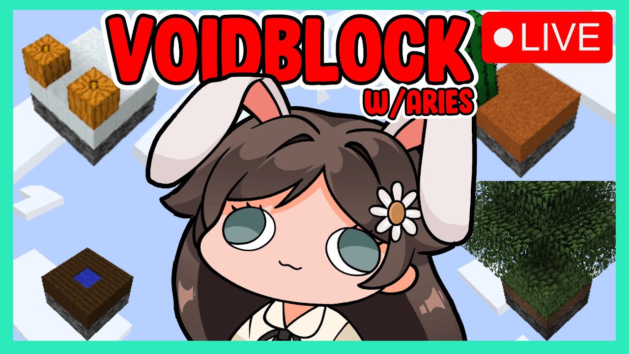 [LIVE] -  VOIDBLOCK WITH ARIES! | MINECRAFT