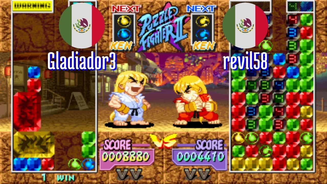 FT5 @spf2t: Gladiador3 (MX) vs revil58 (MX) [Super Puzzle Fighter II Turbo spf2 Fightcade] Feb 12