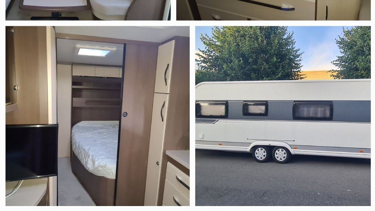 Luxury Caravan inside tour|Hobby caravan 🚐
