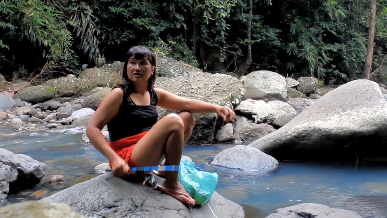 Fhising In Beautiful River View Got Small Fish