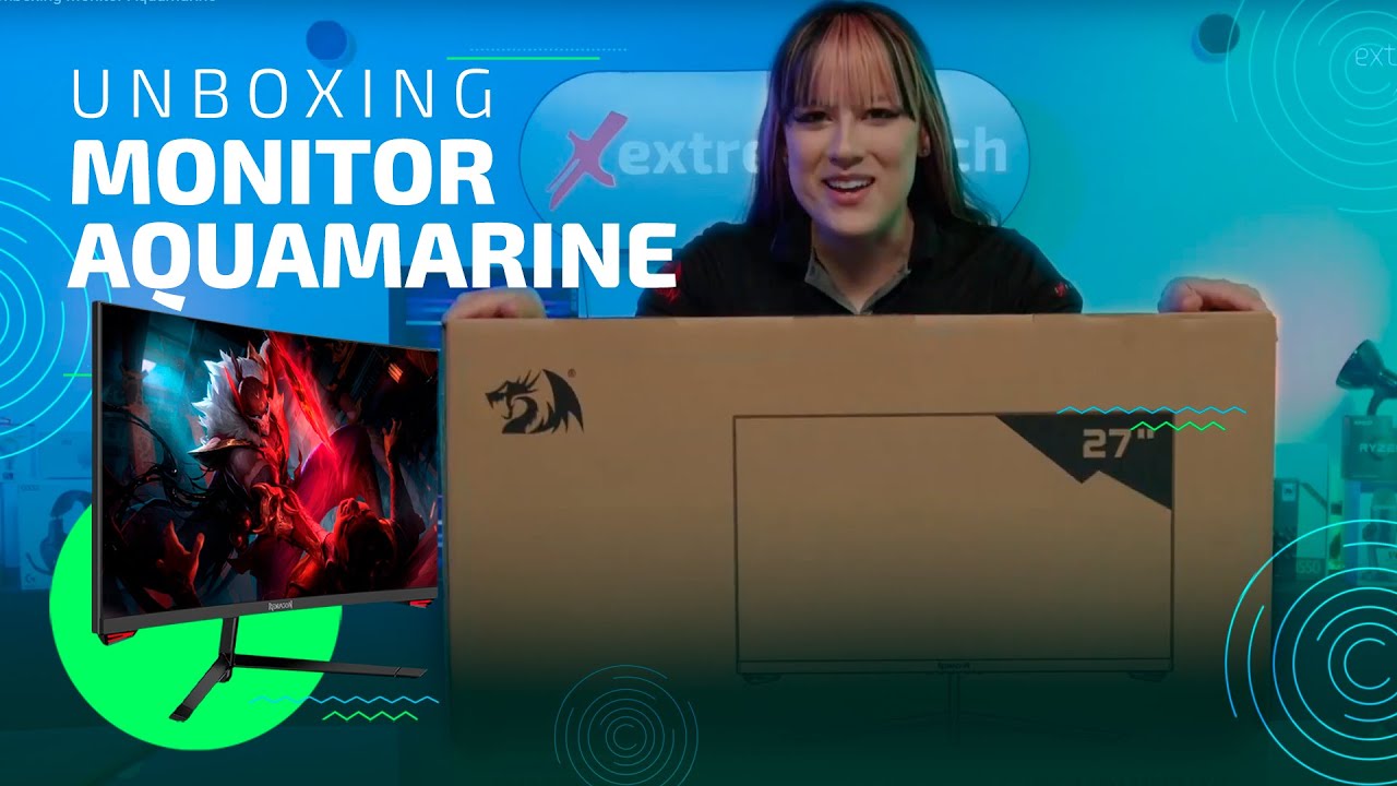 Unboxing | Monitor Aquamarine