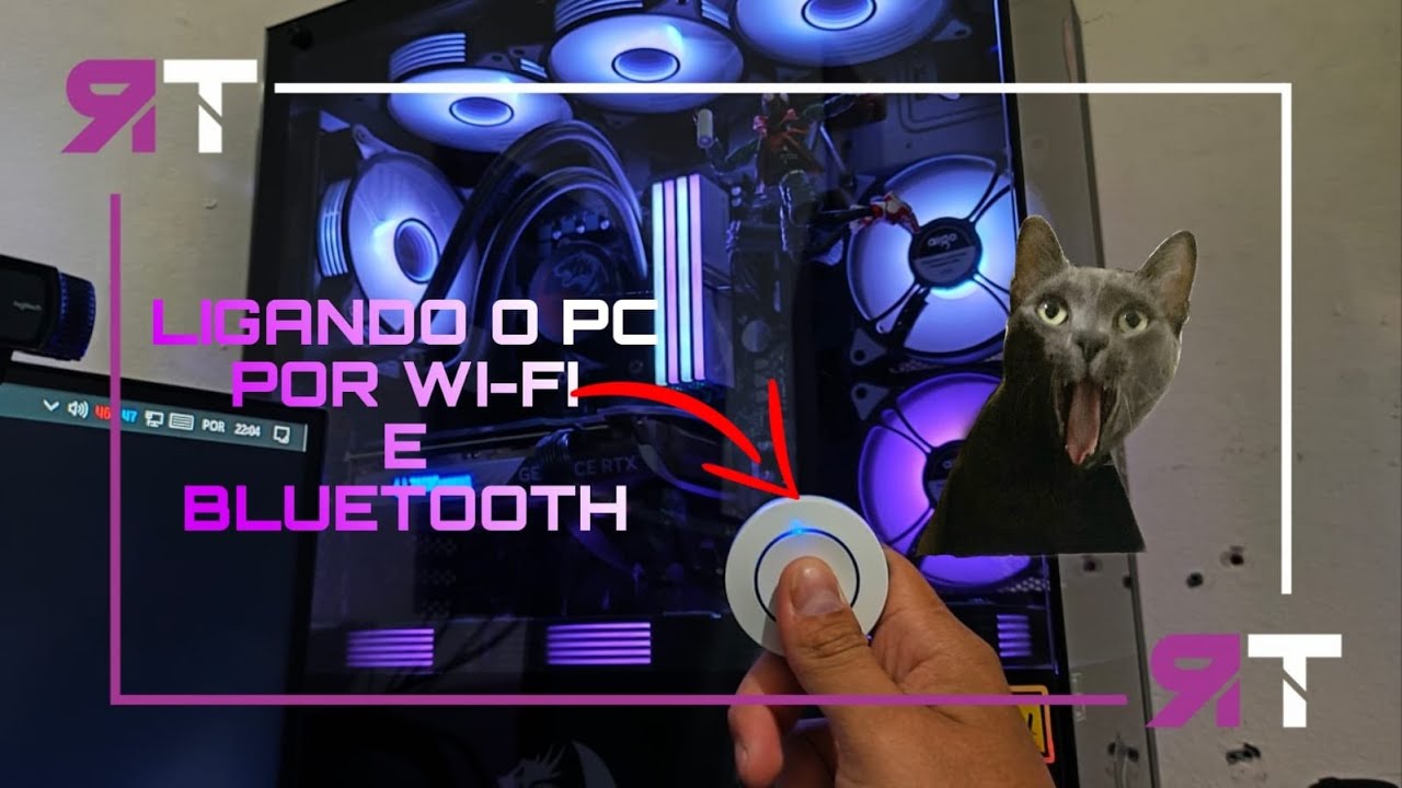 COMO LIGAR O PC POR WI-FI E BLUETOOTH USANDO INTERRUPTOR TUYA - TUTORIAL.