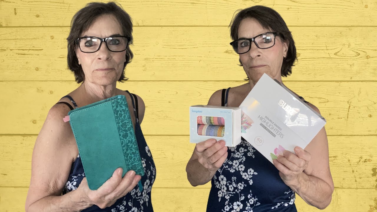 Making my prayer Bible and an unboxing ￼