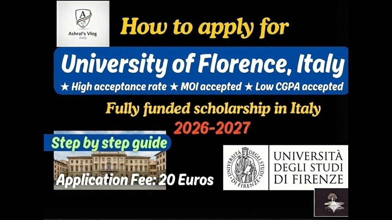 University of Florence Application Process #viral #university #university #florence #applynow #apply