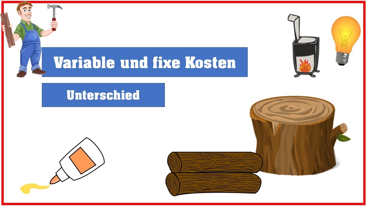 Unterschied variable und fixe Kosten am Beispiel erkl&auml;rt
