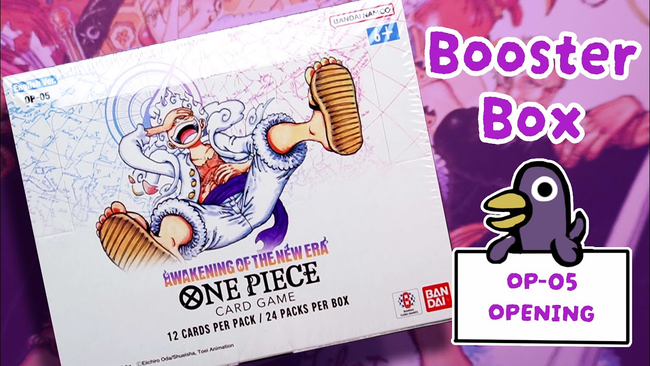 One Piece TCG OP-05 Booster Box Opening!