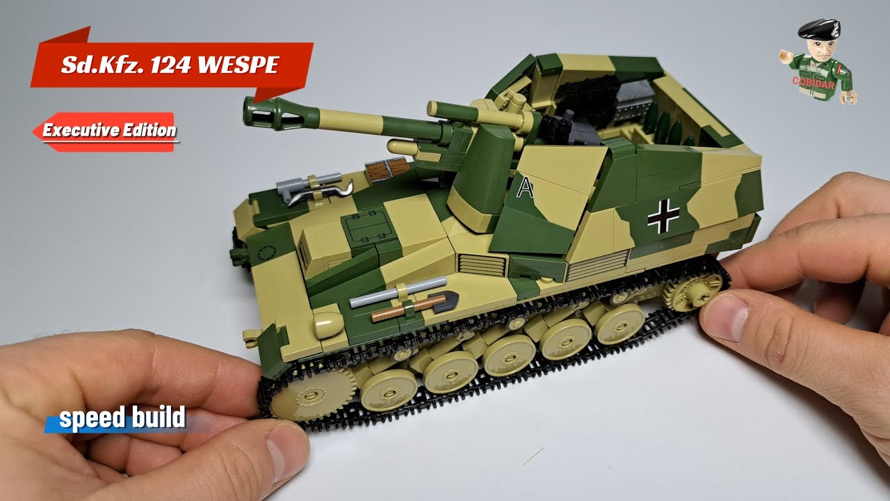 Sd.Kfz.124 WESPE- Executive Edition- Cobi 2598 (speed build)