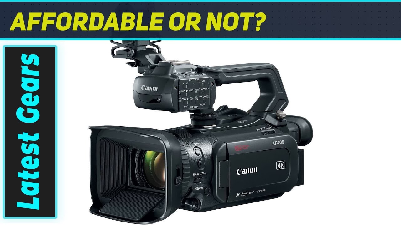 Canon XF405: Top Camcorder for 4K UHD Recording?