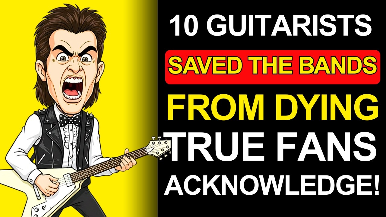 10 Guitarists Who SAVED Dying Bands!