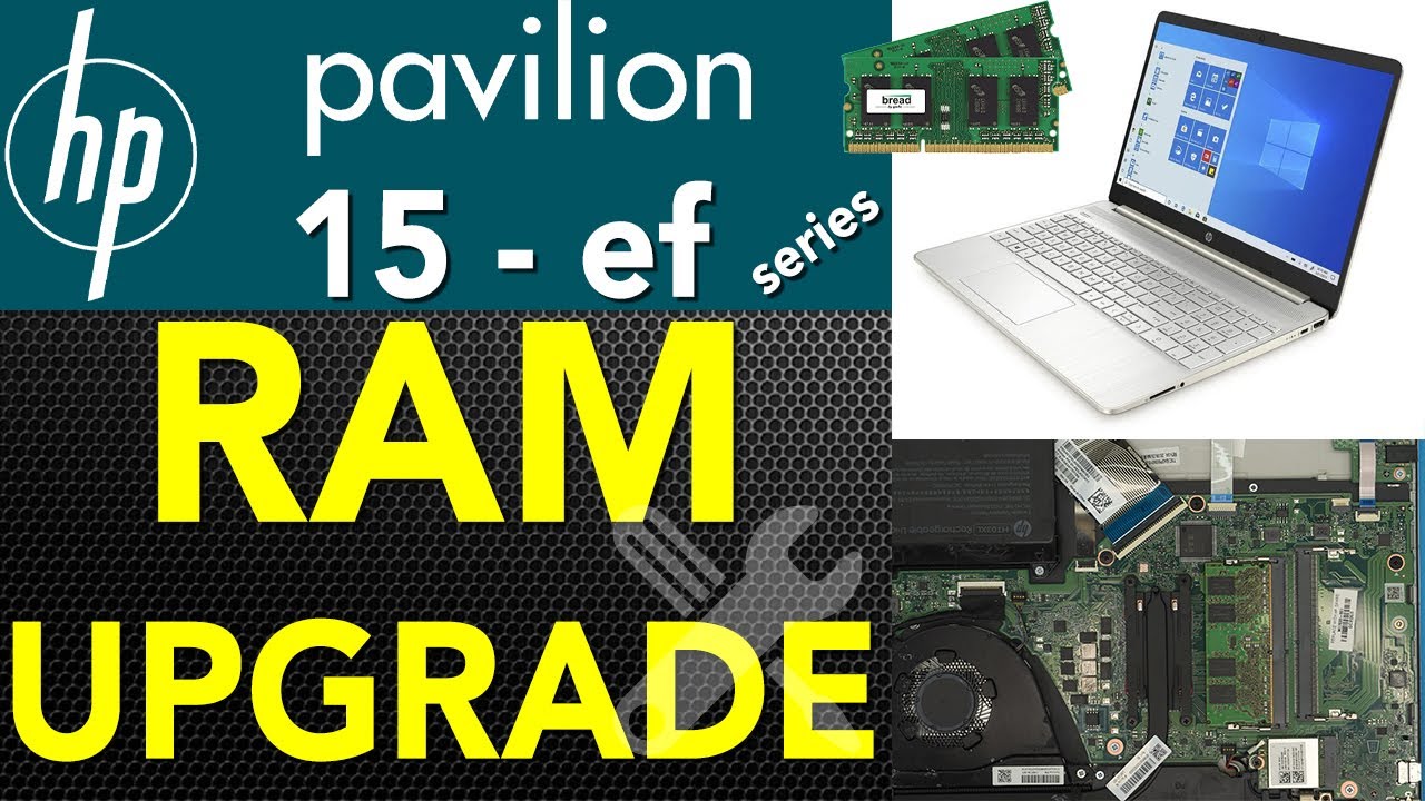 Hp Laptop 15-Ef series 📢 RAM UPGRADE