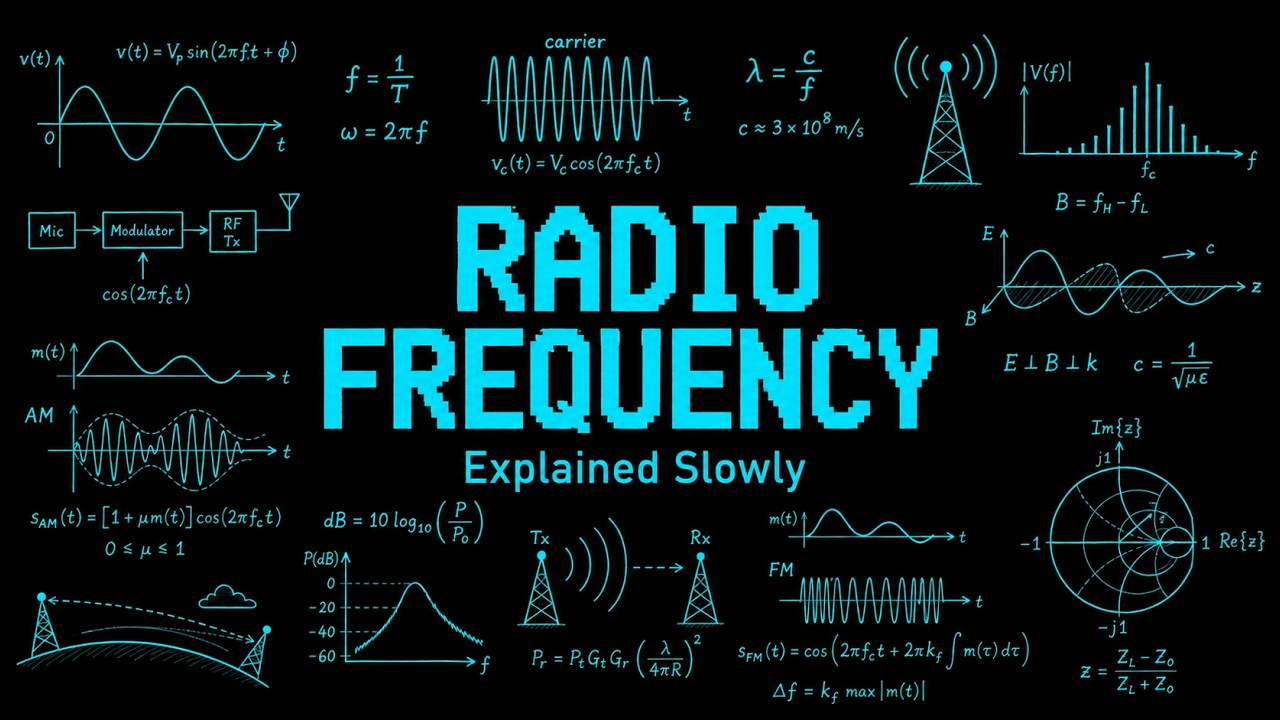 Everything About Radio Frequency Explained Slowly (For Sleep)