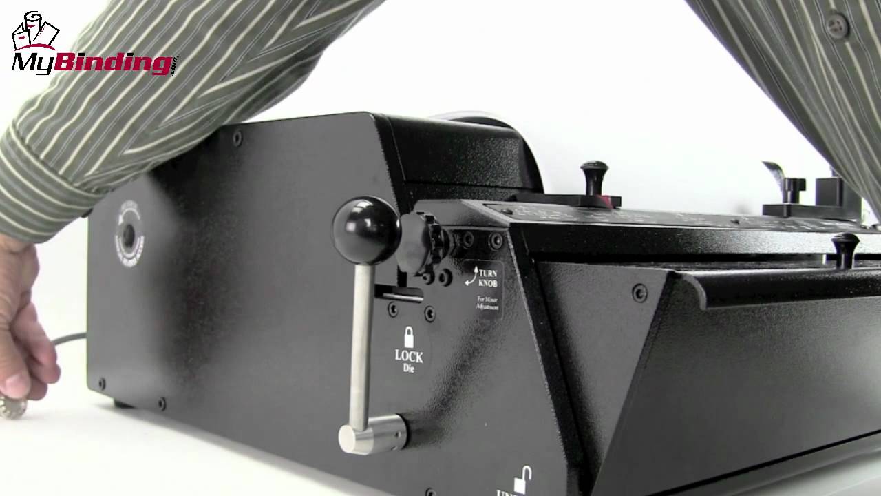 Rhin-O-Tuff Onyx HD7700 Table Top Punch Demo and Assembly