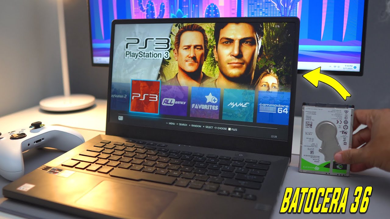 GOKILL! Buat Portable Gaming Station Pakai Batocera 36 LENGKAP!