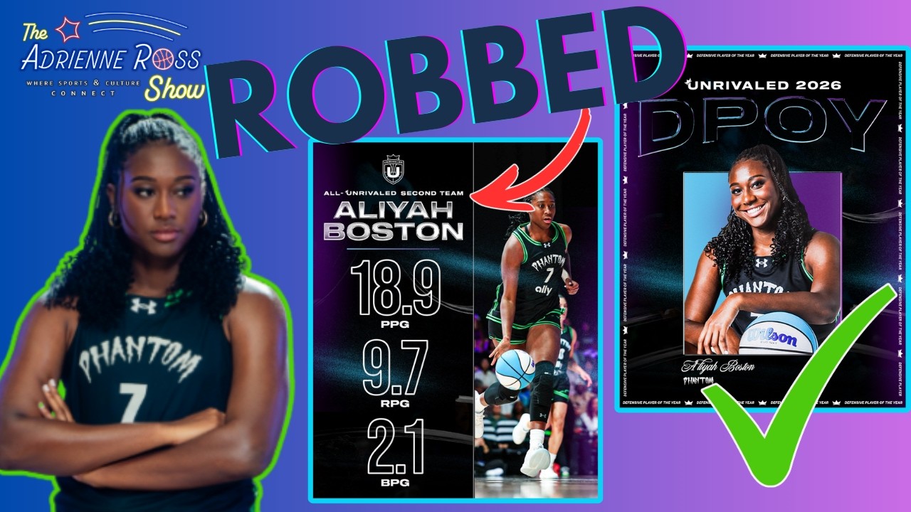 Breakdown of Aliyah Boston Being 💯 ROBBED of Unrivaled First Team While Earning Defensive POY