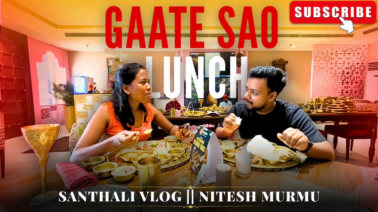 Gaate Sao Lunch renah plan 😋|| Jamshedpur || Santhali Vlog || Nitesh Murmu