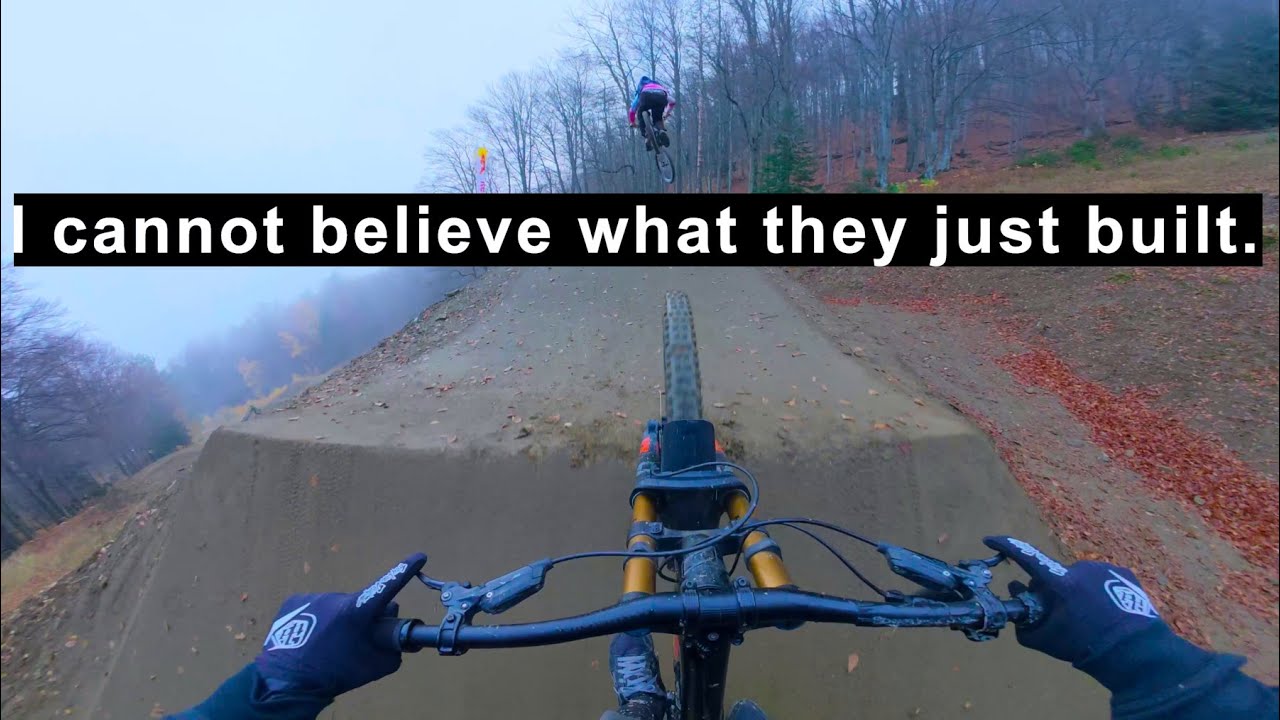 Awesome new Jumpline in Bike Park Pohorje Maribor (Full Run) - My first Video in English