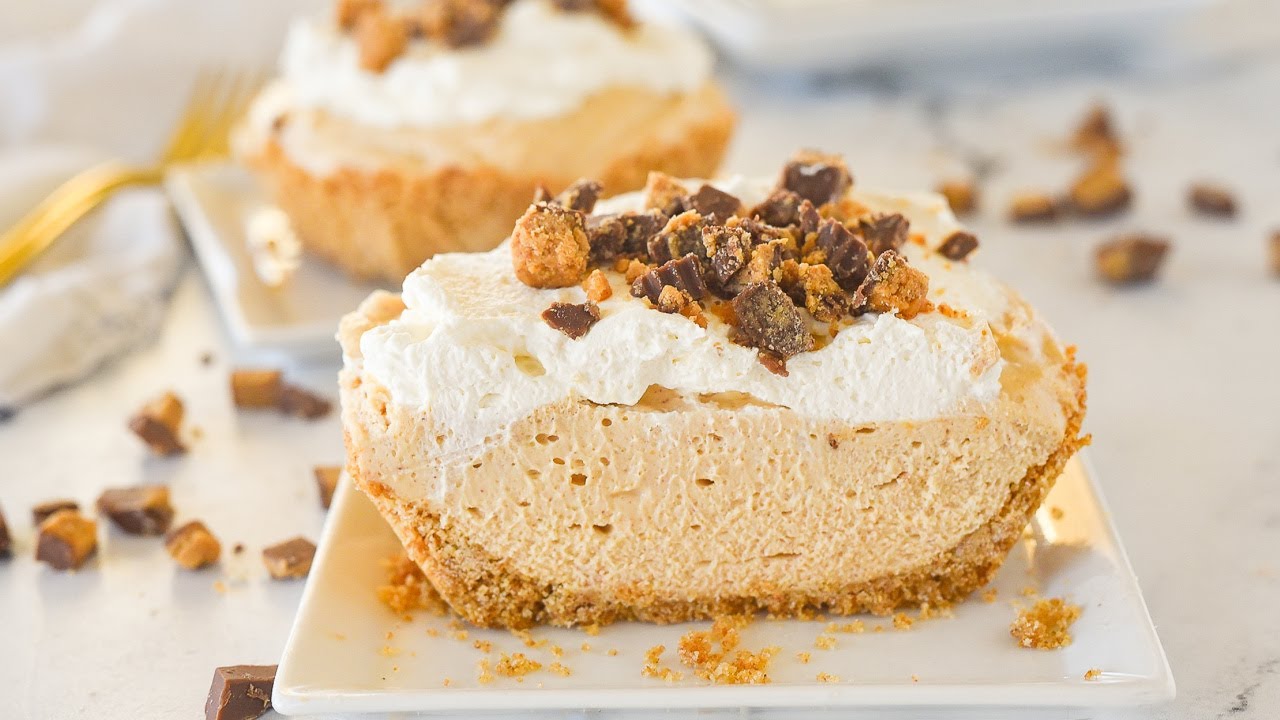 Peanut Butter Pie | Small Batch | Pie for Two