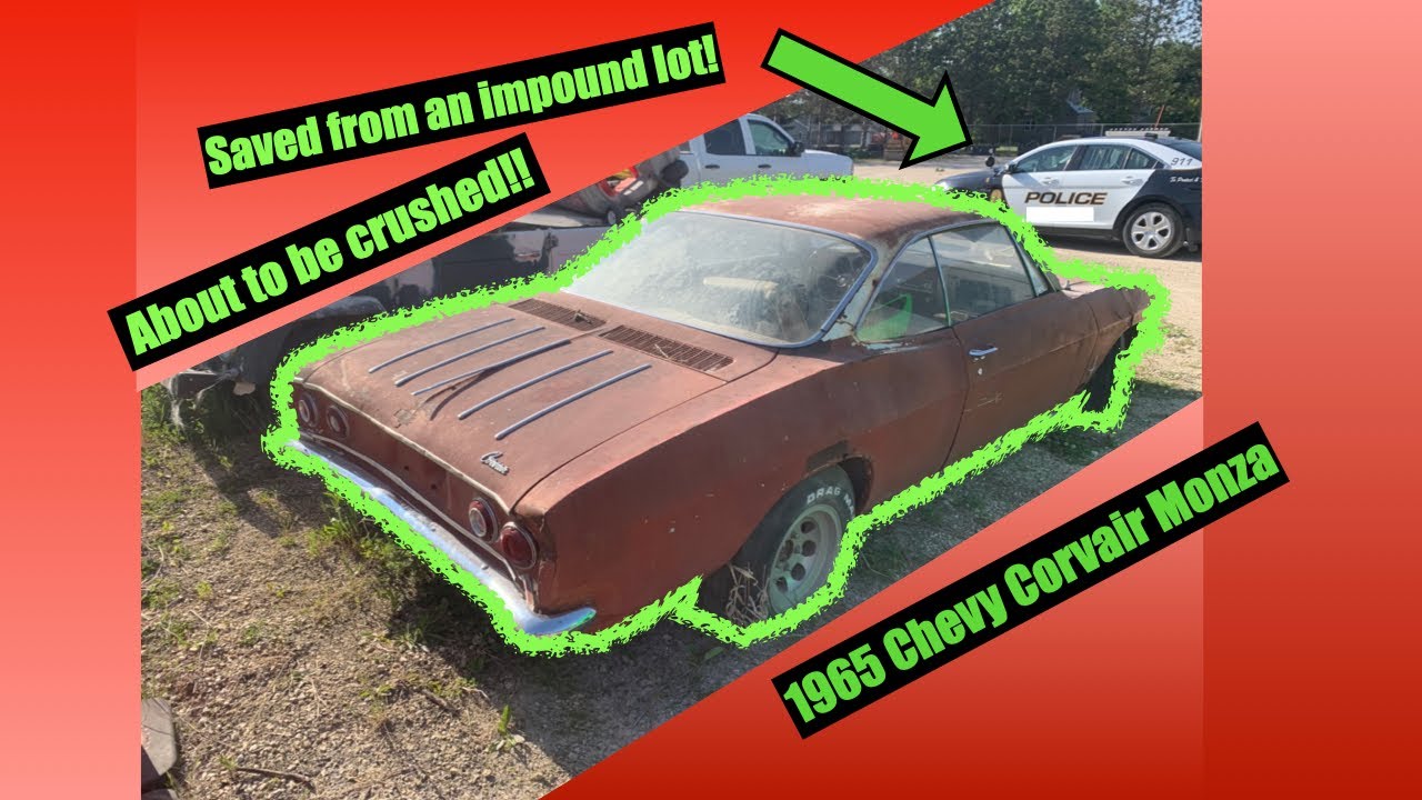 Saving an abandoned Chevy Corvair from the CRUSHER!! Will it run?? | 1965 Chevrolet Corvair Monza!
