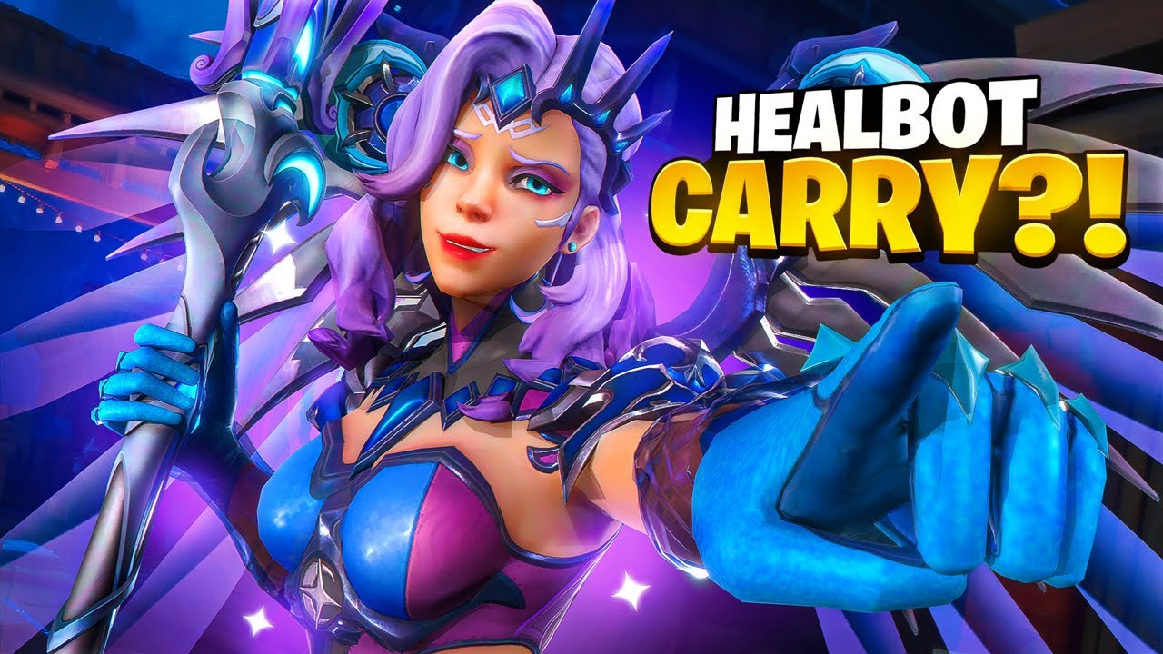 Mercy's New Healing is INSANE!! 💉 Grandmaster support - Overwatch 2