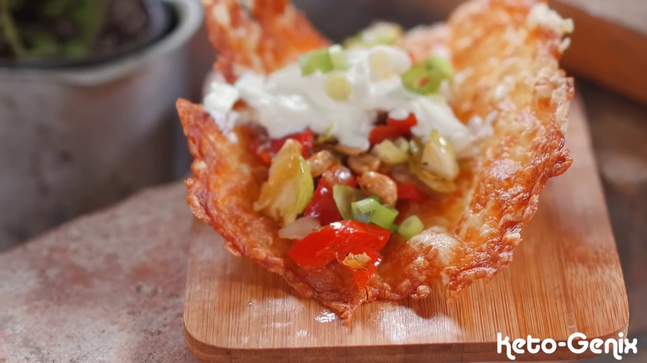 Käse Tacos - Ketogene Tacos ohne Kohlenhydrate - Low Carb