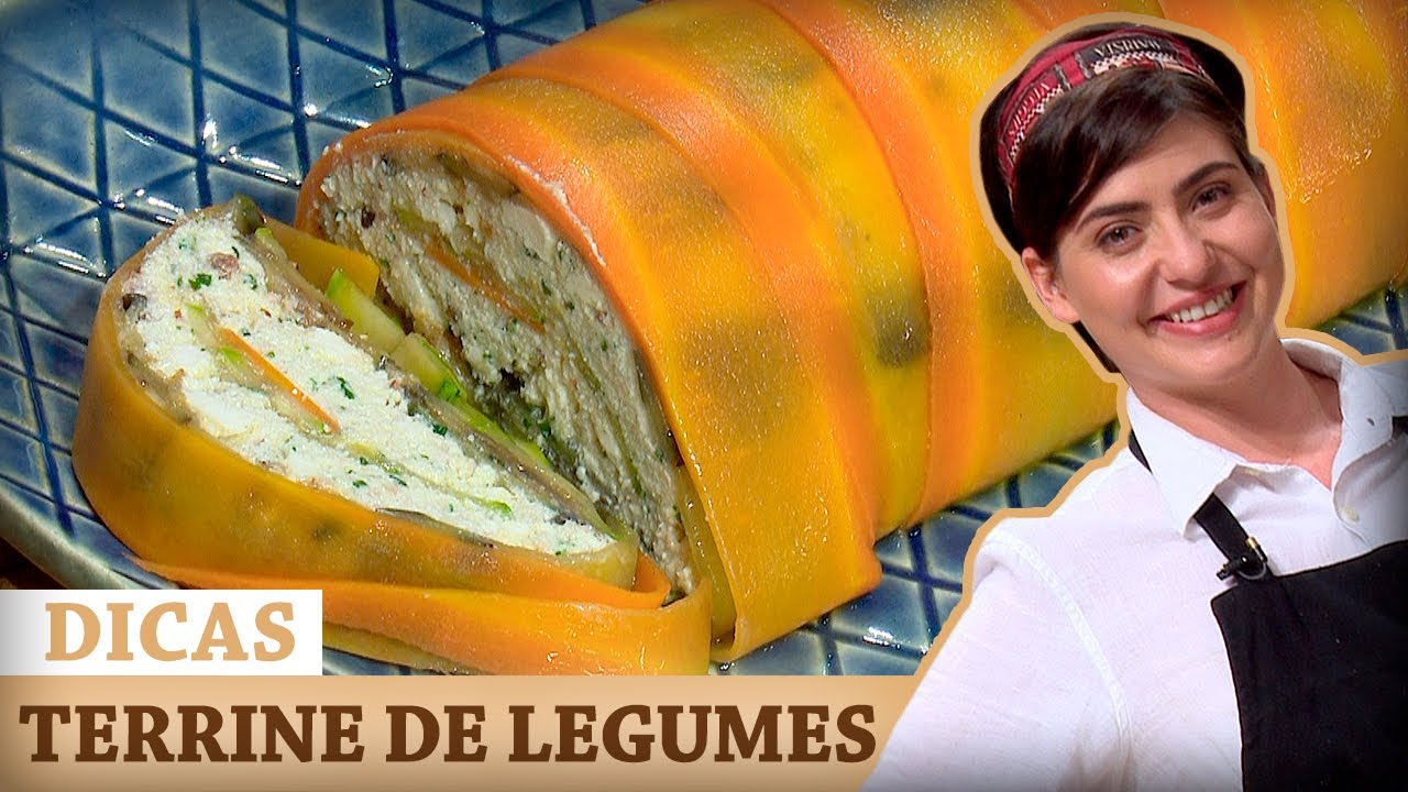 TERRINE DE LEGUMES com Izabel | DICAS MASTERCHEF