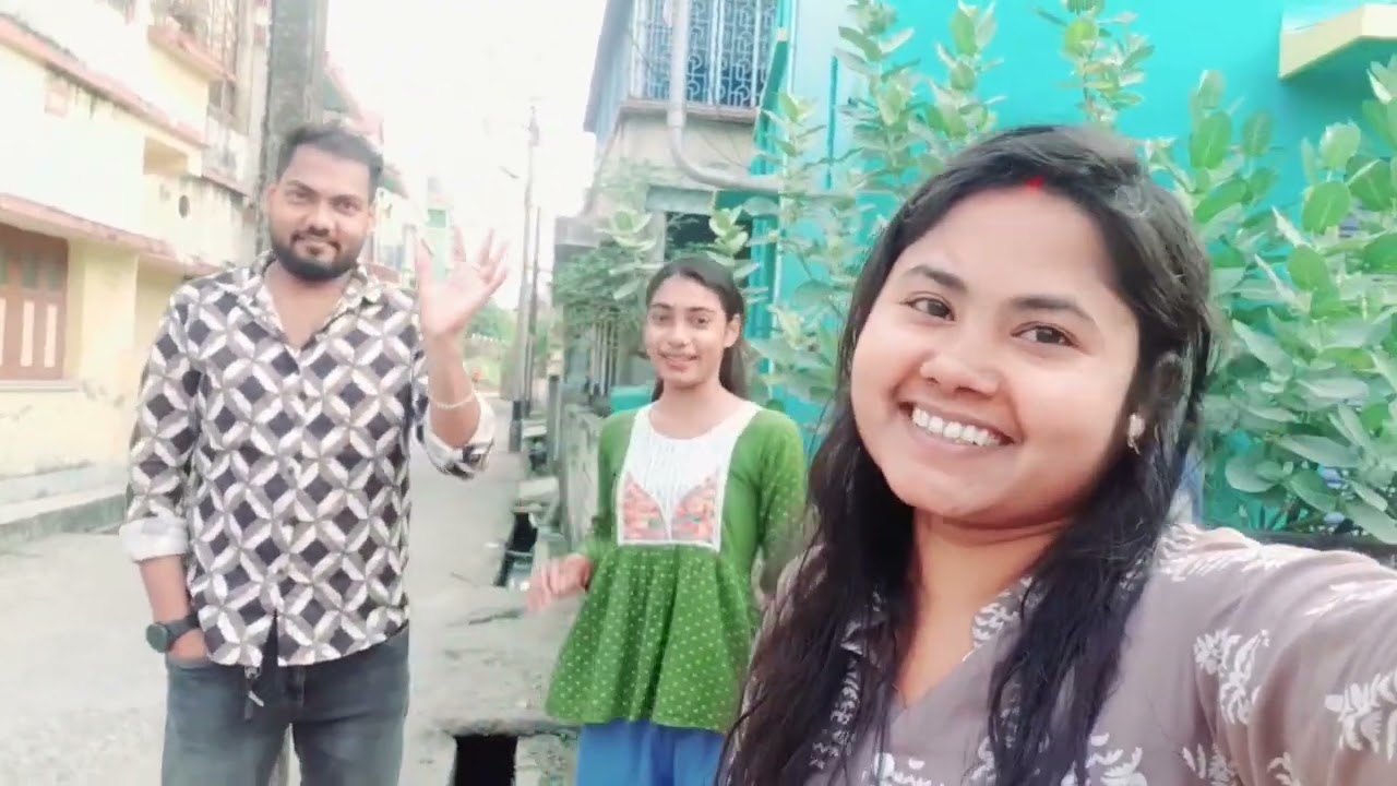 বাপের বাড়ি আসলাম ভাইয়ের আইবুড়ো ভাত খাওয়া তে 😍😊