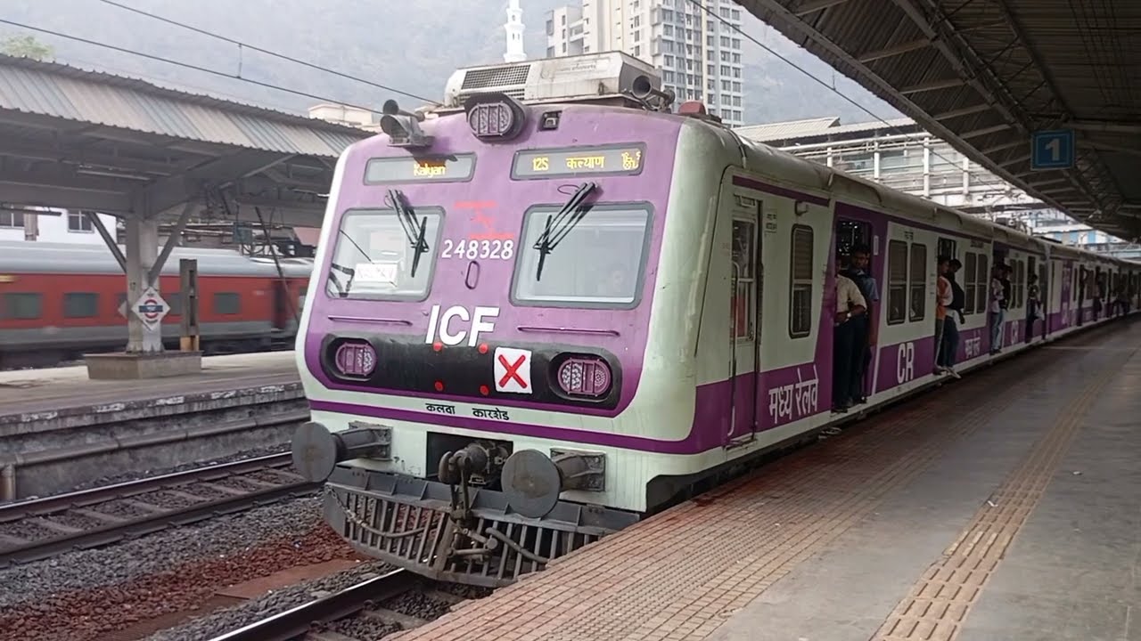 New local new look of Mumbai local train CR Local train Mumbai local train