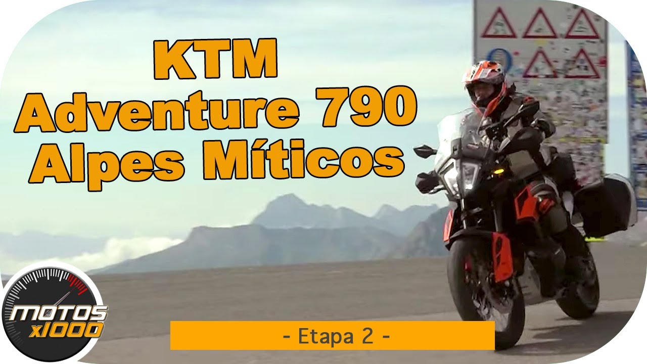 Ruta Alpes Míticos con la KTM Adventure 790 | Etapa 2 | Motosx1000