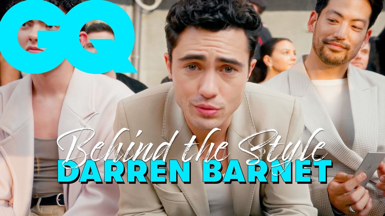 Darren Barnet se prépare avec nous pour se rendre au défilé AMI | GQ