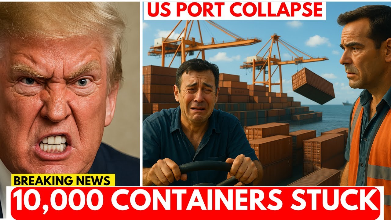 RETAIL MELTDOWN: Retailers PANIC as Trump&rsquo;s Tariffs Paralyze Ports &mdash; 10,000 Containers STUCK at Sea