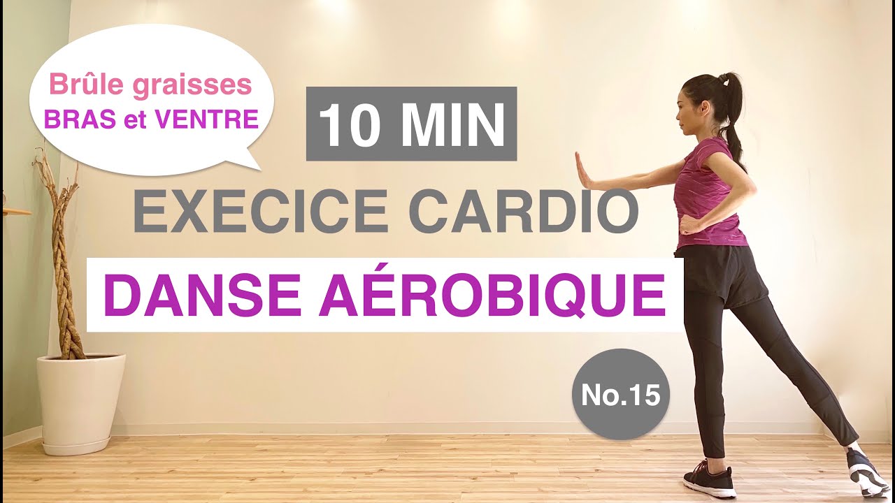 10MIN CARDIO-brûle graisse VENTRE & BRAS//10MIN CARDIO DANCE WORKOUT-burn fat in BELLY & ARMS