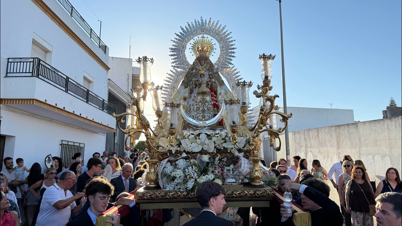 Peregrinación Virgen de Palomares, Trebujena julio 2025
