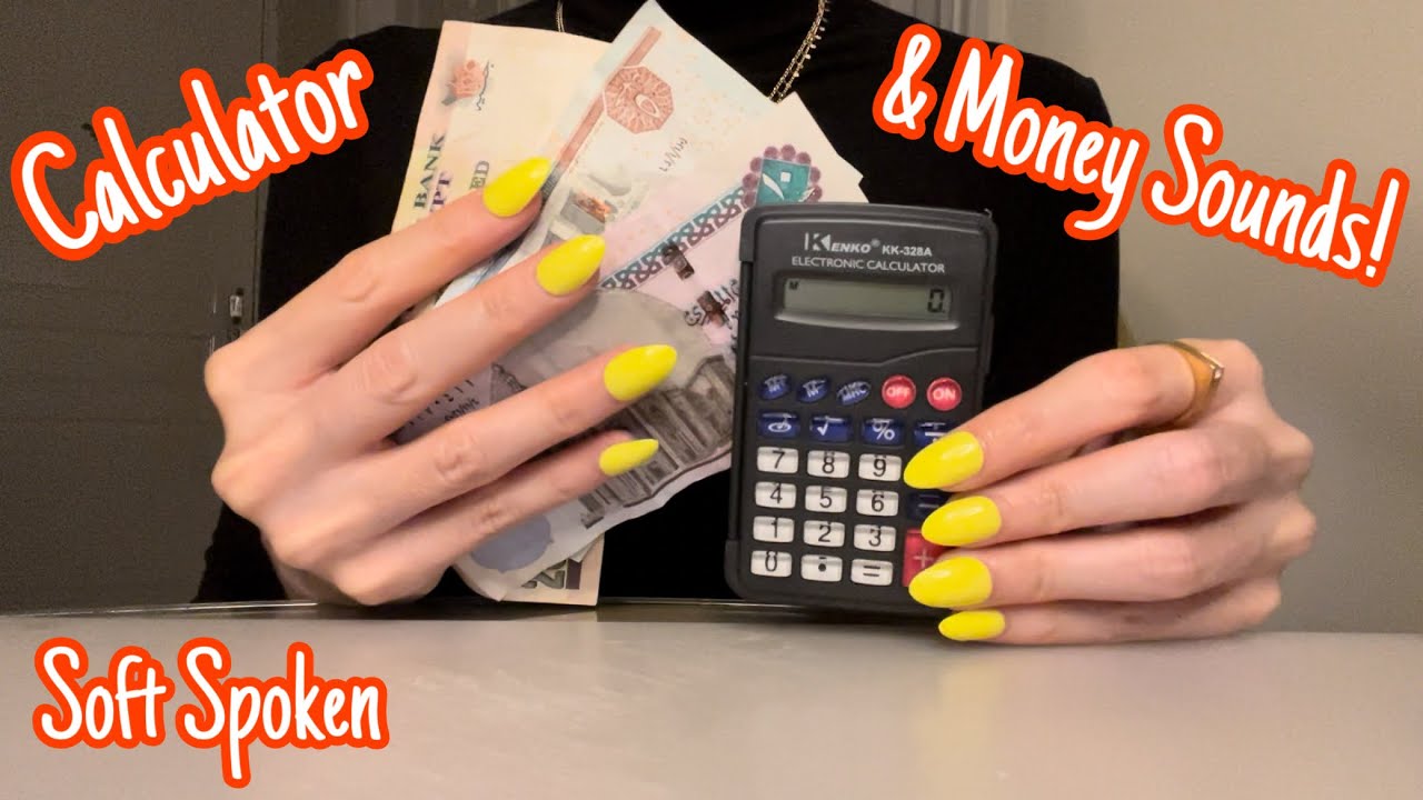 ASMR * Sierra’s Custom Video! * Egyptian Money * Calculator Sounds * Soft Spoken* ASMRVilla