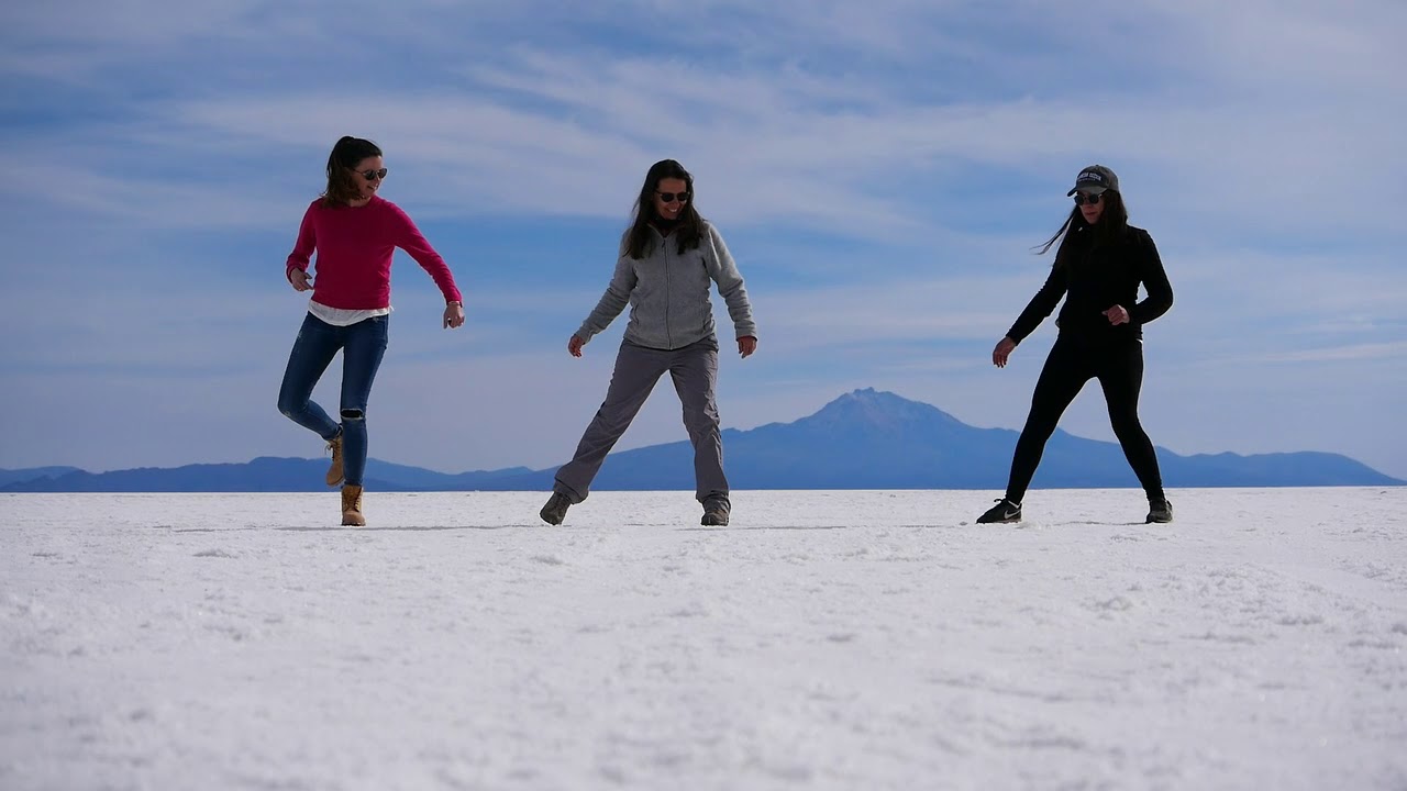 Cowboy Boogie dans le désert d'Uyuni en Bolivie