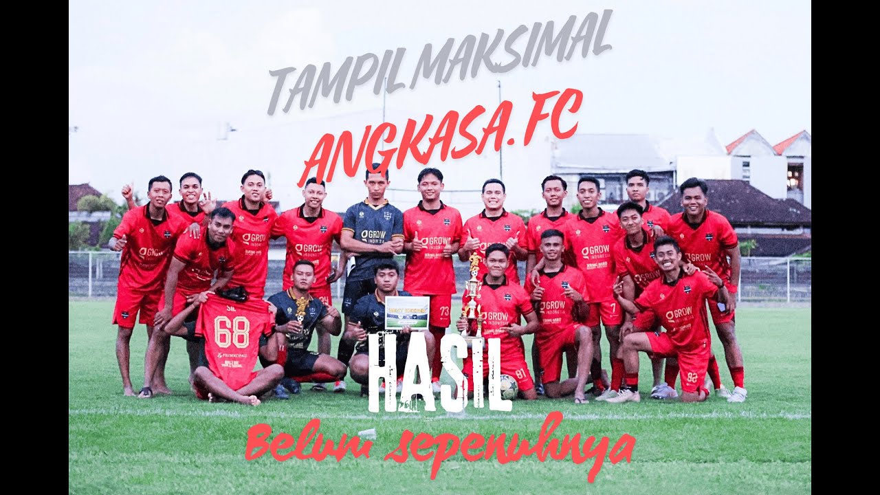 Full Time Angkasa FC BALI mengikuti laga TROFEO