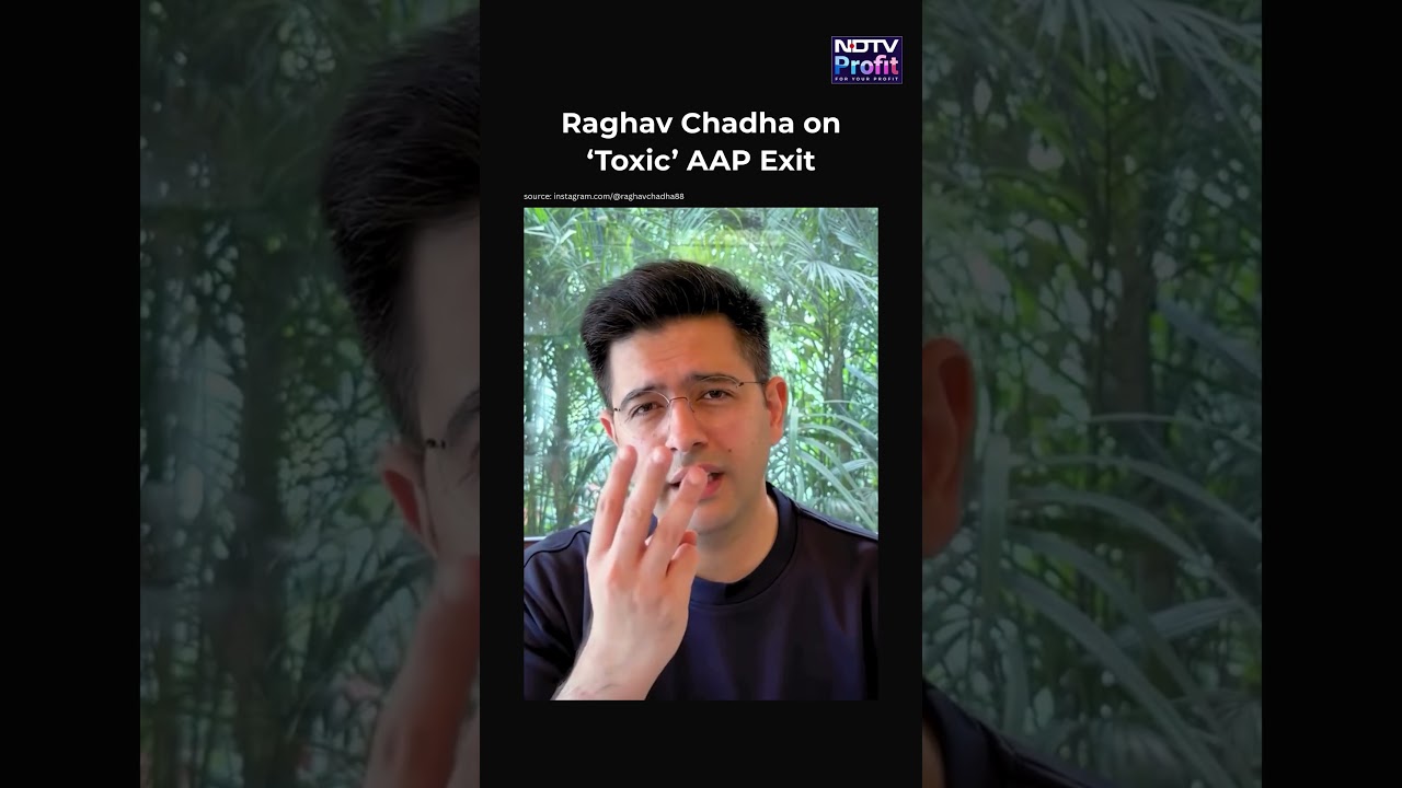 Raghav Chadha Breaks Silence On &lsquo;Toxic&rsquo; AAP Exit #shorts