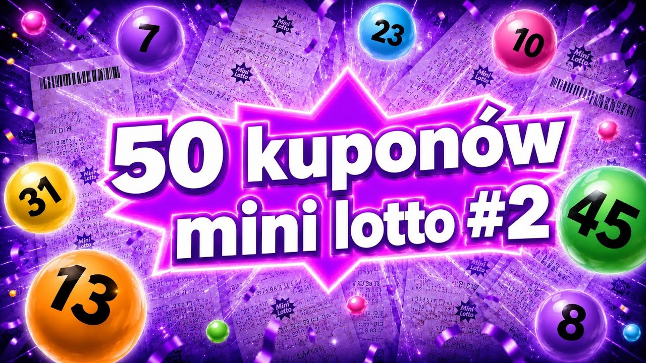 50 kupon&oacute;w Mini Lotto #2