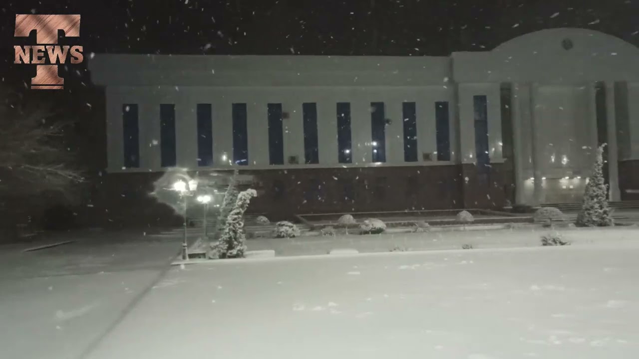 Tortkol tumanida qor