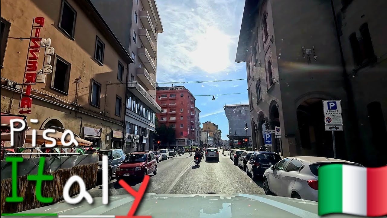 Pisa Italy 🇮🇹 4K Drive 2